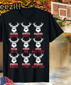 Christmas Deer Bow Hunting Santa Hunter T-Shirt