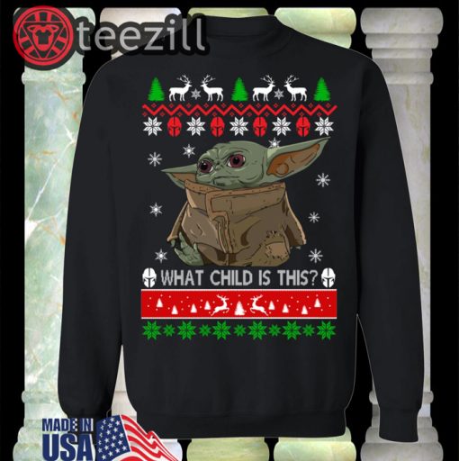 Christmas Is A Baby Yoda Sweater Shirt