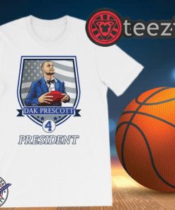 Dak Prescott 4 Presidents Shirts