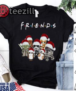 Friends Star Wars Chibi Characters T Shirt