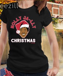 Ja Morant Holly Jally Christmas TShirt