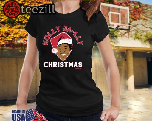 Ja Morant Holly Jally Christmas TShirt