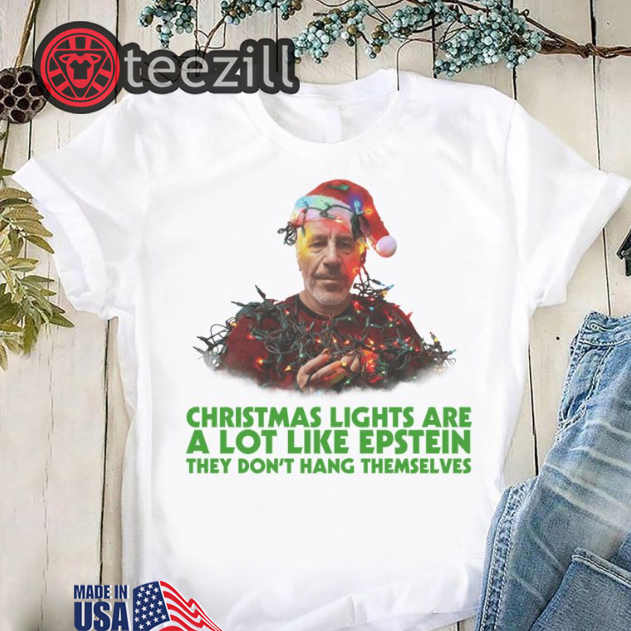 Jeffrey Epstein Christmas lights are a lot like Epstein they don't hang