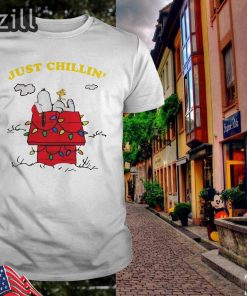 Just Chillin’ Christmas Snoopy Shirt