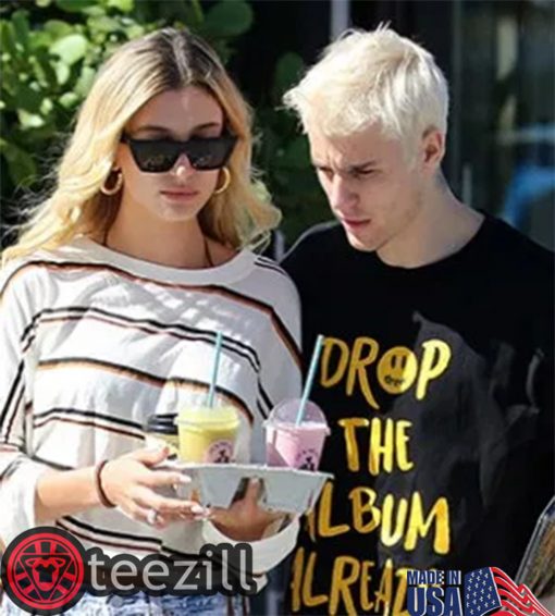 Justin Bieber's Shirt Drop The Album Already T-Shirt