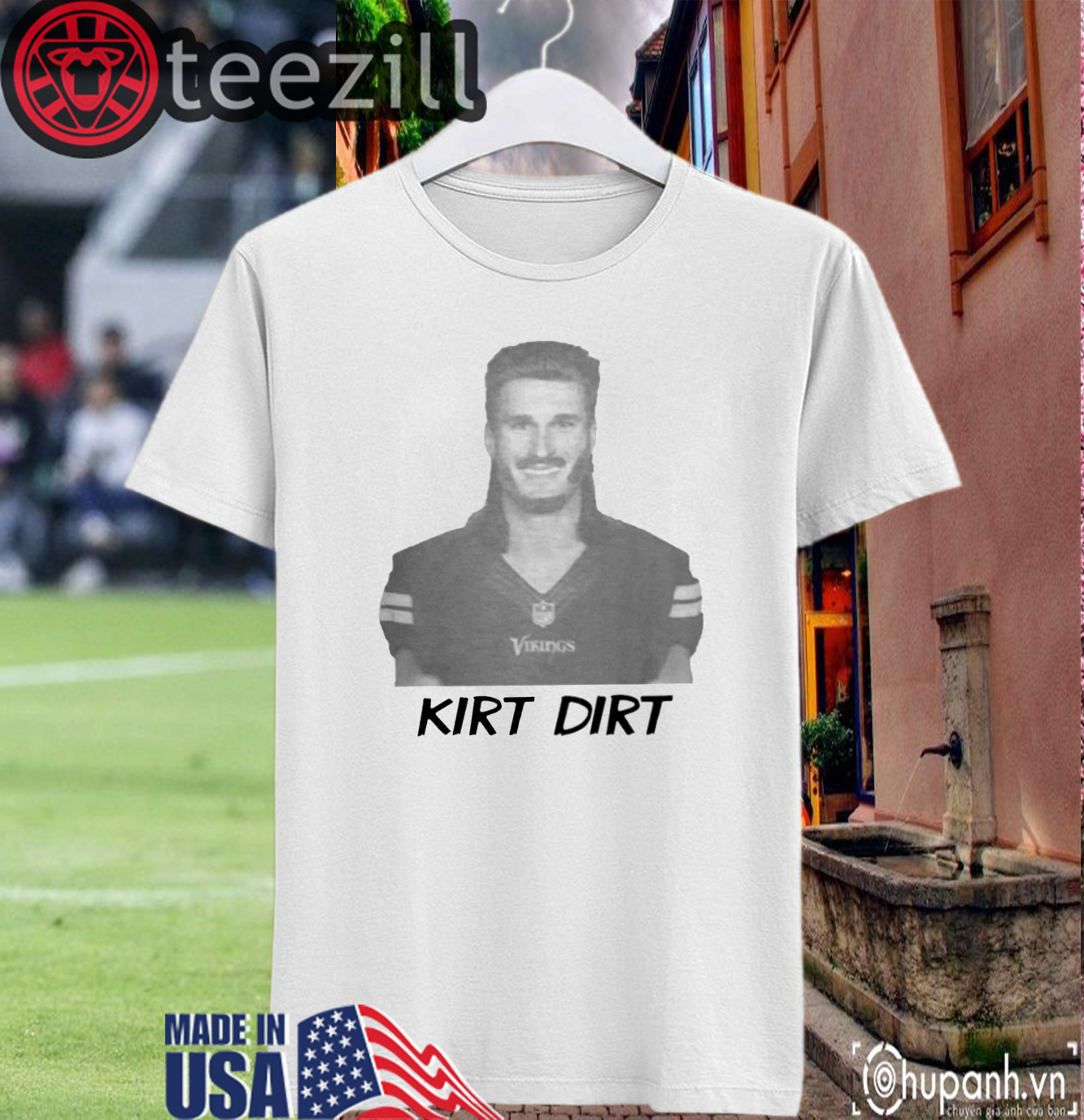 Kirk Dirt Shirt Kirk Cousins - Minnesota Vikings - teezill