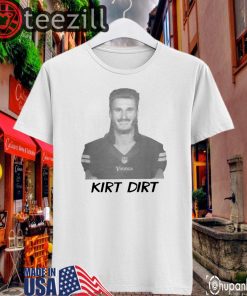Kirk Dirt TShirt Kirk Cousins - Minnesota Vikings
