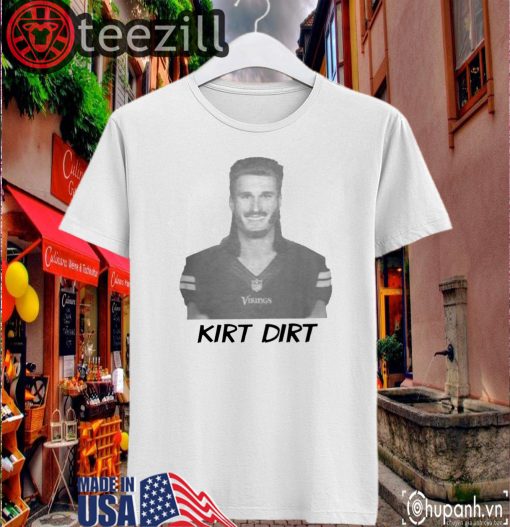 Kirk Dirt TShirt Kirk Cousins - Minnesota Vikings