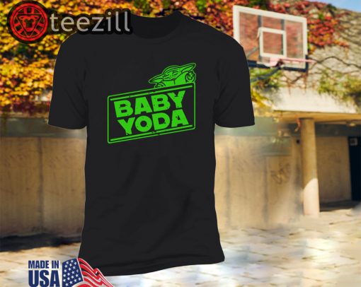 Star Wars Baby Yoda Logo Shirt