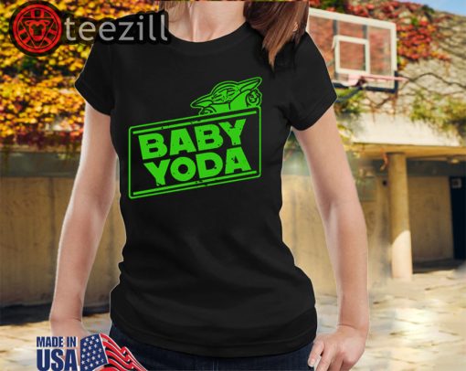Logo Star Wars Baby Yoda Shirts