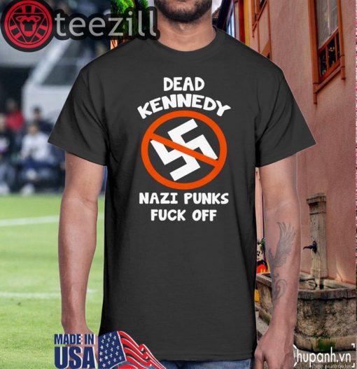 Nazi Punks Fuck Off Black Shirt