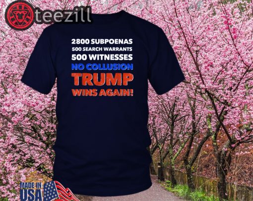 No Collusion Pro Trump T-Shirt