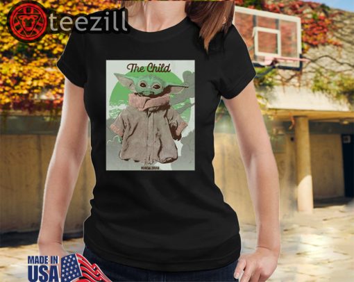Official Baby Yoda The Mandalorian The Child Poster Shirts