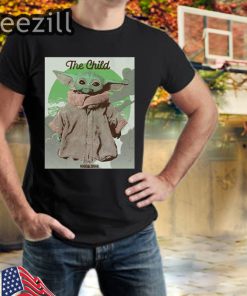 Official Baby Yoda The Mandalorian The Child Poster TShirt
