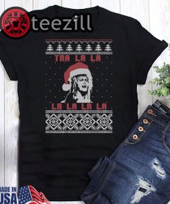 Official Jareth Labyrinth Tra La La La La La La Christmas Tshirt