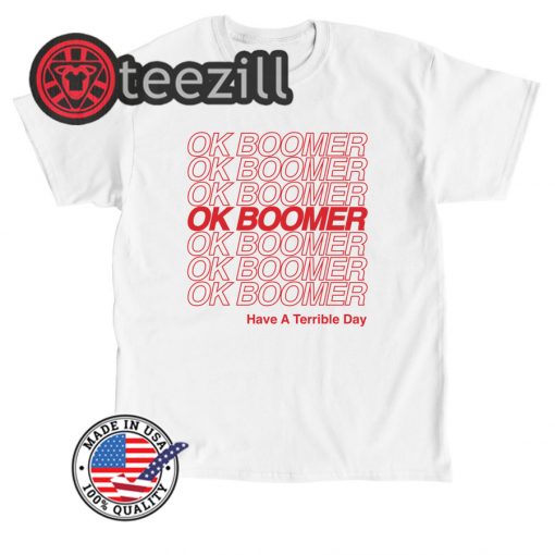 Official OK BOOMER Shirt