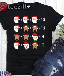 Order of Operations Quiz Funny Math Teacher Christmas Gift Tshirt
