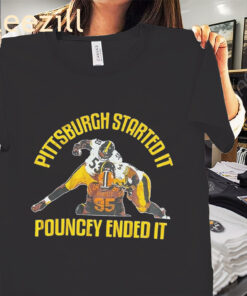 Pittsburgh Started It Pouncey Finished It Tee