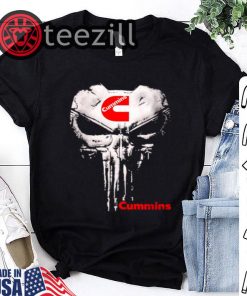 Punisher skull Cummins Tshirt