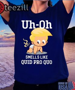 Quid Pro Quo Funny Anti Trump Baby Shirts