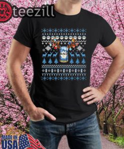 Reinbeer Busch Sweatshirts Reindeer Beer Christmas Shirt Beer Ugly Sweater Xmas Gift