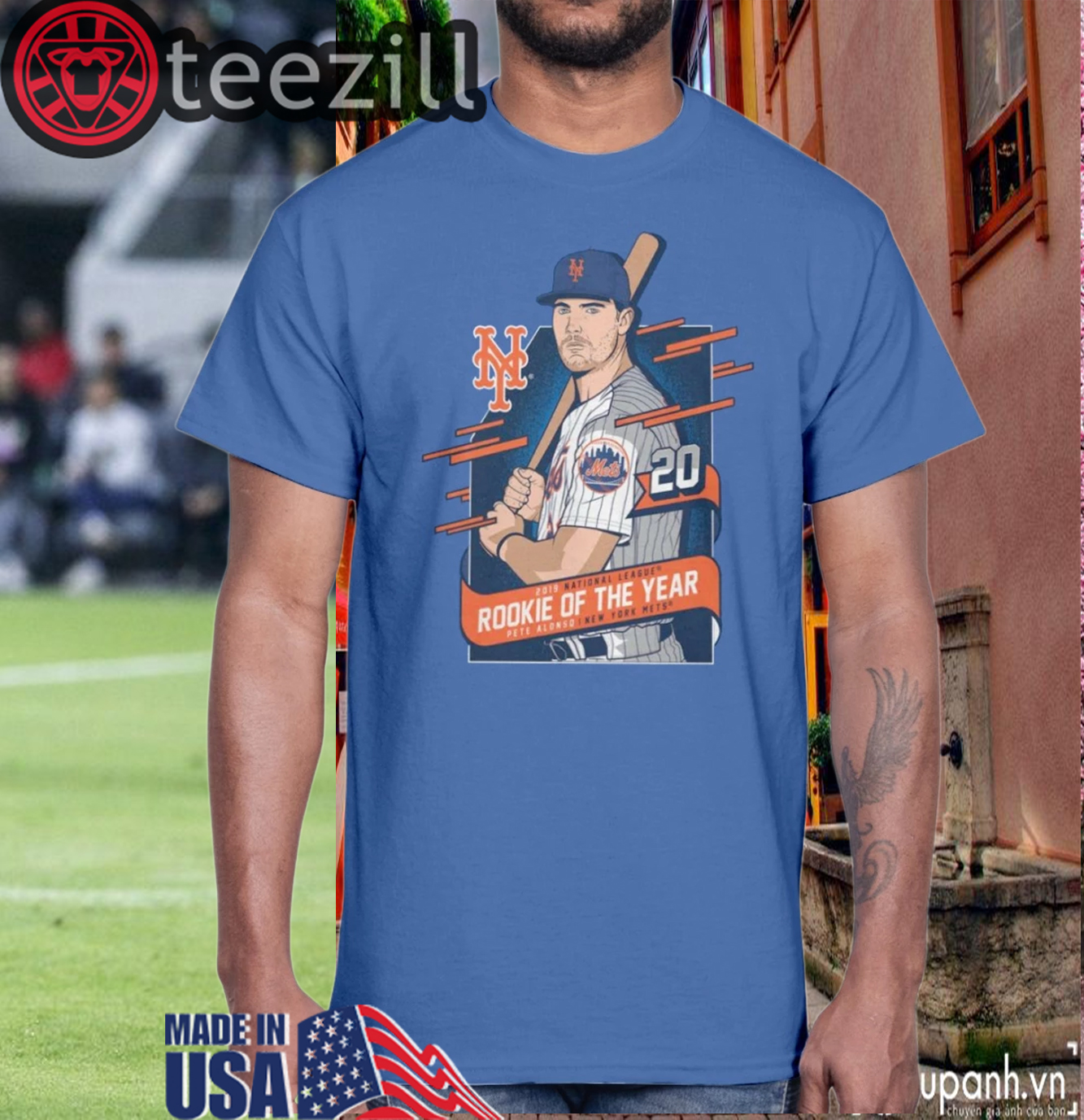pete alonso rookie of the year shirt