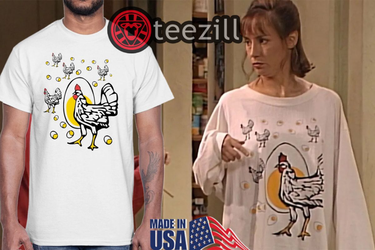 chicken t shirt on roseanne