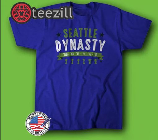 Seattle Dynasty Shirt 2020 Soccer Champions Shirt