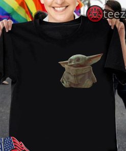 Star Wars 2020 The Mandalorian The Child Portrait T-Shirts