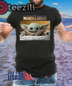 Star Wars The Mandalorian The Child Pod Screenshot Logo Shirts