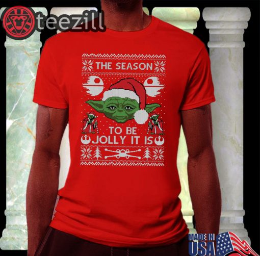 Star Wars Yoda Ugly Christmas Shirts