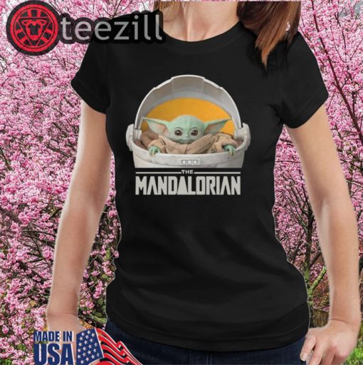 The Child Mandalorian Floating Pod Shirt