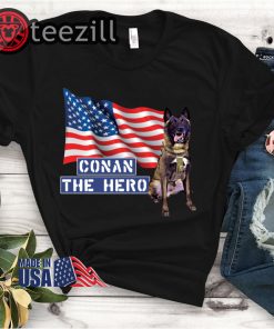 US Zero Bark Thirty Conan The Hero Tshirt