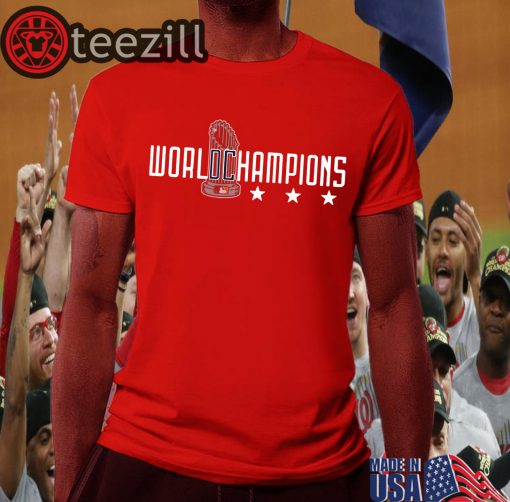 Washington Worl DC Champion Shirts