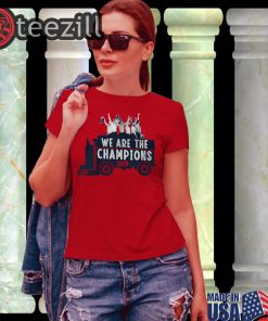 We Are The Champion 2019 TShirt Washington Zamboni Champs Shirt