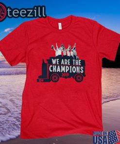 We Are The Zamboni Champion 2019 TShirt