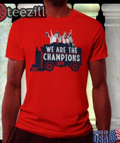 We Are The Zamboni Champion 2019 TShirt