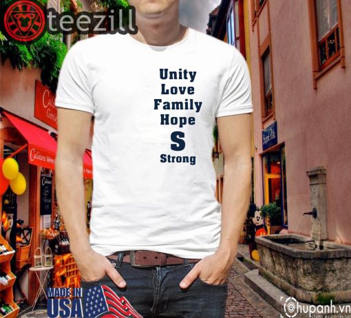 Women's Saugus Strong Unity Love Family Hope TShirts