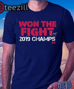 Won The Fight Shirt Dave Martinez Tees