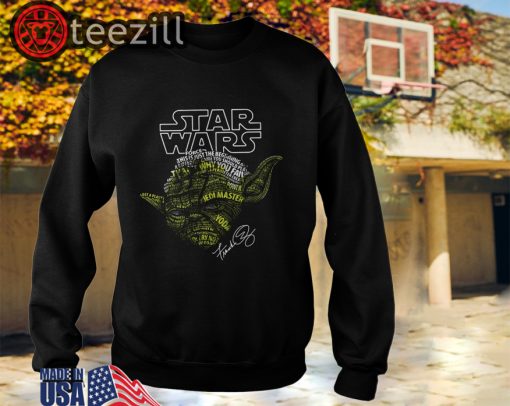 Yoda Star Wars Force This Is Just The Beginning Signature Sweatershirt