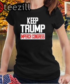 U.S Keep Trump Impeach Congress T-Shirt