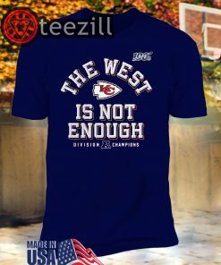 AFC The West Is Not Enough Division Champion T-Shirt