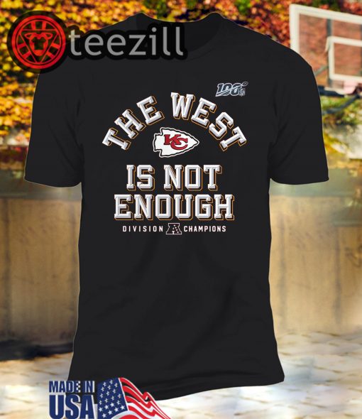 AFC The West Is Not Enough Division Champion TShirt