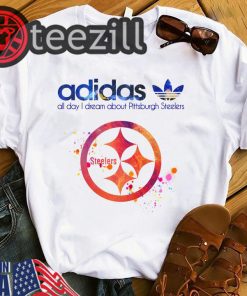 Adidas All Day I Dream About Pittsburgh Steelers T-Shirt