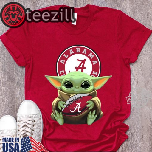 Alabama Logo & Baby Yoda Shirt