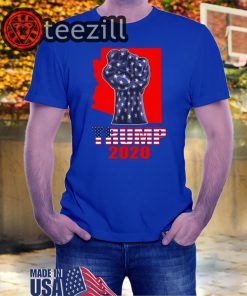 Arizona For President Donald Trump 2020 Election Us Flag Shirt