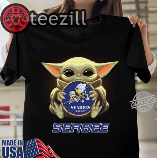 Baby Yoda And Seabee TShirt