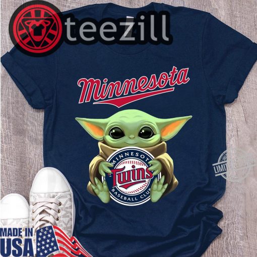 Baby Yoda Hug Minnesota Shirt Classic Tshirt