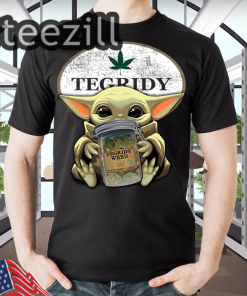 Baby Yoda Hug Tegridy Weed South Park Shirts