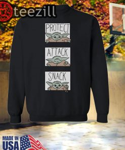 Baby Yoda The Child Protect Attack Sweatershirt